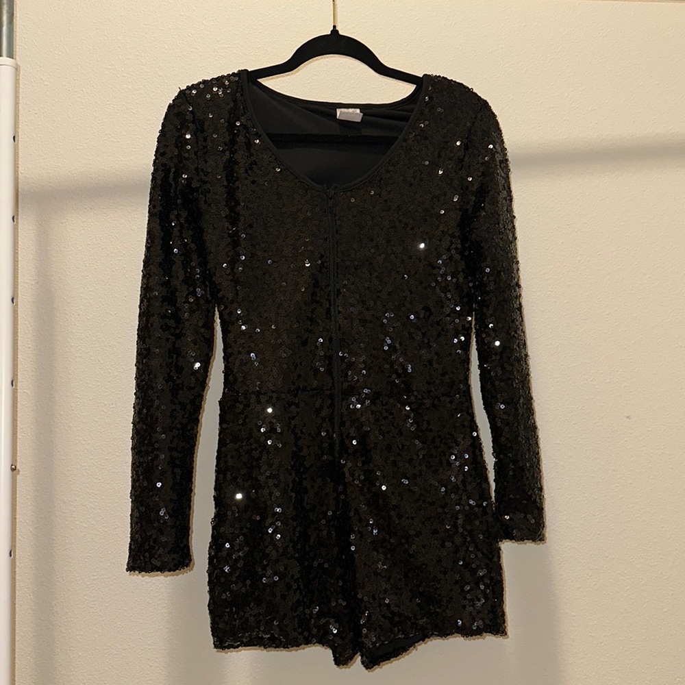 SPIRIT HALLOWEEN SEQUIN ROMPER